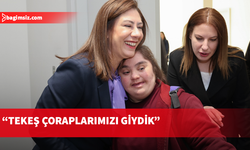 CTP Genel Başkanı İncirli, Down Sendromlu gençlerle bir araya geldi