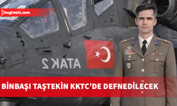 Katar’daki helikopter kazasında şehit olan Binbaşı Sinan Taştekin KKTC’de defnedilecek