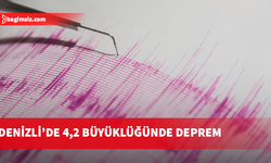 Denizli'de 4,2 büyüklüğünde deprem