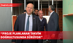 Dinçyürek, Devlet Laboratuvarı inşaatında inceleme yaptı