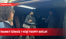 Düzensiz göç denetimlerinde 7 kişi kaçak yakalandı