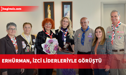 Nilden Bektaş Erhürman, izci liderleriyle görüştü