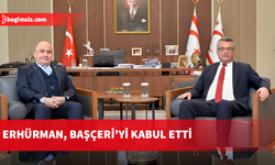 Erhürman, TC Lefkoşa Büyükelçisi Başçeri’yi kabul etti