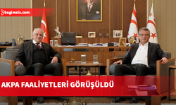 Taçoy, Erhürman ile görüştü: Kıbrıs Türk halkının haklı davası her platformda anlatılmalı