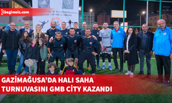 Gazimağusa Kurum ve Kuruluşlar Arası Halı Saha Turnuvası’nın şampiyonu GMB City oldu