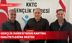 Kuzey Kıbrıs Karting Derneği’nden Gençlik Dairesi’ne ziyaret