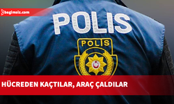 Market hırsızları polis hücresinden firar etti