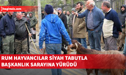Rum hayvancılar şap hastalığını protesto et