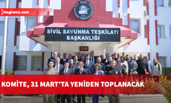 Afet ve Acil Durum Yönetimi Komitesi, ikinci Afet Müdahale Planı toplantısını yaptı