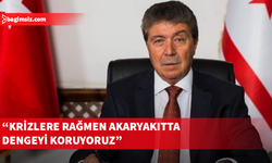 Üstel: Yaklaşık iki seneden beridir akaryakıtı dengede tutmaya çalışıyoruz