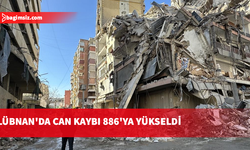 Lübnan: İsrail saldırılarında ölü sayısı 886'ya çıktı
