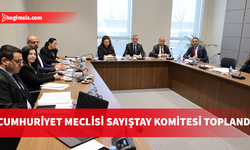 Cumhuriyet Meclisi Sayıştay Komitesi toplandı