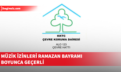 Müzik izinleri Ramazan Bayramı boyunca geçerli