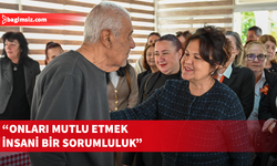 Zerrin Üstel Lapta Huzurevi’ni ziyaret etti