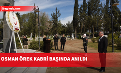 KTFD Başbakanı Osman Örek vefatının 27'nci ölüm yıldönümünde kabri başında anıldı
