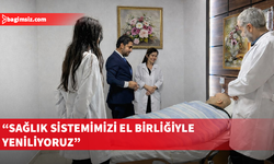 UBP Genel Sekreteri Savaşan, 14 Mart Tıp Bayramı nedeniyle hastaneleri ziyaret etti