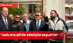 Üstel, Dikmen Sağlık Merkezi inşaatında inceleme yaptı