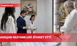 Ahmet Savaşan hastaneleri ziyaret etti: Sağlık çalışanlarının Tıp Bayramı'nı kutladı