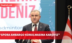 Türkiye Gençlik ve Spor Bakanı Osman Aşkın Bak: Spora ambargo konulmasına karşıyız