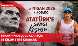 Mustafa Tekakpınar çocuklar için 26 kilometre koşacak