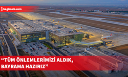 Ercan Havalimanı bayramda 581 uçağa hizmet verecek