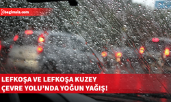Lefkoşa ve Lefkoşa Kuzey Çevre Yolu üzerinde görüş mesafesi azaldı