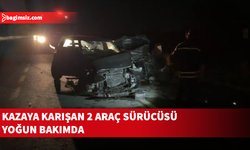Yakın Doğu Bulvarındaki kazada ağır yaralanan 2 sürücü yoğun bakımda...