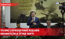 Türkiye Cumhurbaşkanı Yardımcısı Yılmaz, KKTC'de Mehmetçikle iftar yaptı