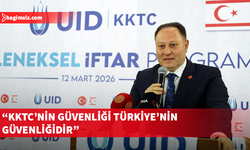 Öztürkler, UID KKTC iftar programında konuştu:  Türkiye’nin garantörlüğü vazgeçilmezdir