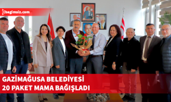 KKTC Adanalılar Derneği’nden, Gazimağusa Belediyesi’ne mama desteği