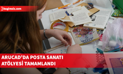 ARUCAD’da düzenlenen Posta Sanatı Atölyesi tamamlandı