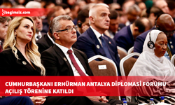 Cumhurbaşkanı Tufan Erhürman, Antalya Diplomasi Forumu açılış törenine katıldı