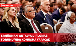 Erhürman, 5. Antalya Diplomasi Forumu'nda konuşma yapacak