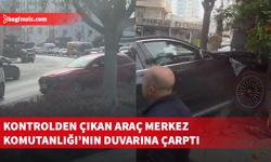 Lefkoşa'da korkutan kaza!