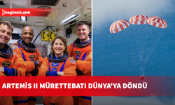 Artemis II mürettebatı, 10 günlük Ay görevini tamamlayarak Dünya'ya döndü