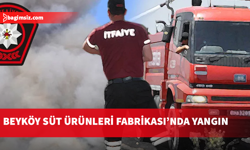 Beyköy Süt Ürünleri Fabrikası’nda yangın