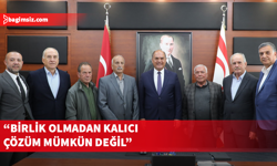 Karavezirler, Kıbrıs Türk Belediye Başkanları Derneği yönetimini kabul etti