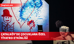 Çatalköy’de çocuklara yönelik tiyatro sahnelendi