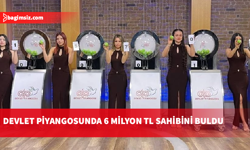 6 milyon TL'lik büyük ikramiye, ‘15705’ numaralı bilete isabet etti