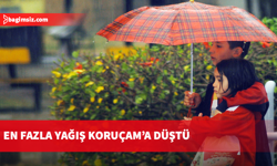 En fazla yağış Koruçam’a düştü
