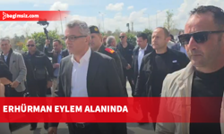 Tuğcu gözaltında, Erhürman eylem alanında!