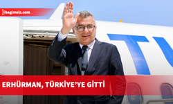 Erhürman, Antalya Diplomasi Forumu’na katılmak üzere Türkiye'ye gitti