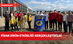 Lefkoşa Başkent Lions Kulübü, Meral-Vedat Ertüngü Lisesi’nde fidan dikim etkinliği düzenledi