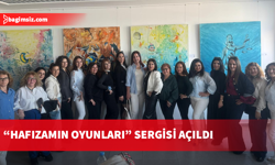 “Hafızamın Oyunları” sergisi açıldı