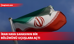 İran, hava sahasının bir bölümünü uçuşlara açtığını duyurdu