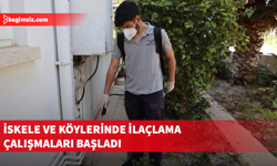 İskele Belediyesi, haşere ve sineklere karşı ilaçlama faaliyetlerine başladı