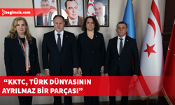 Öztürkler, KKTC Bakü Temsilciliği’ni ziyaret etti