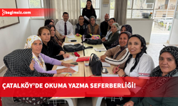 Başkan Ceyhun Kırok’tan okuryazarlık kursuna anlamlı ziyaret: Başarıları gurur kaynağımız oldu