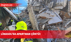 Limasol'da bir apartman çöktü: 4 yaralı