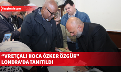 Korkmazhan’ın kitabı Londra’da tanıtıldı